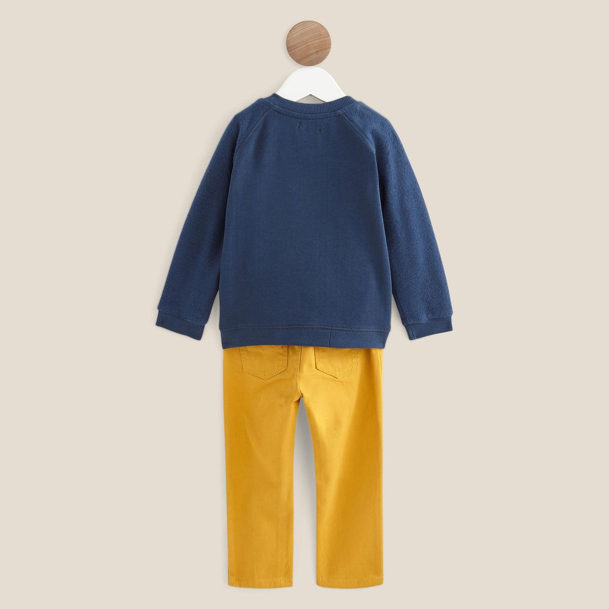 IN EXTENSO Ensemble t-shirt manches longues + cardigan