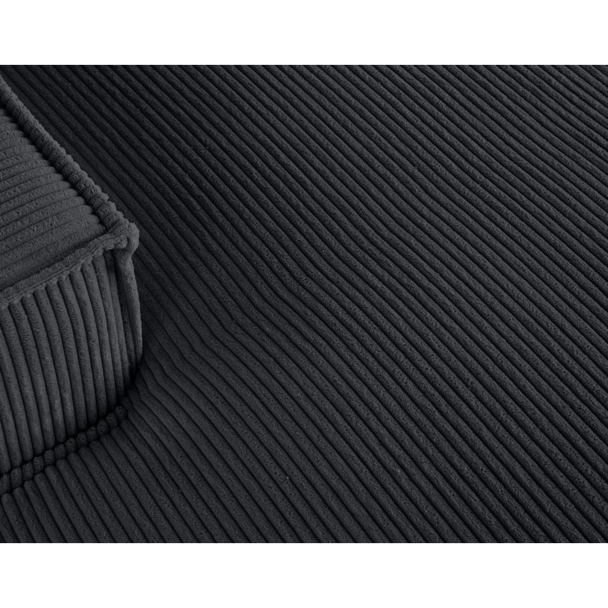 LISA DESIGN Spiaggia - canapé d'angle gauche - 5 places - en velours côtelé