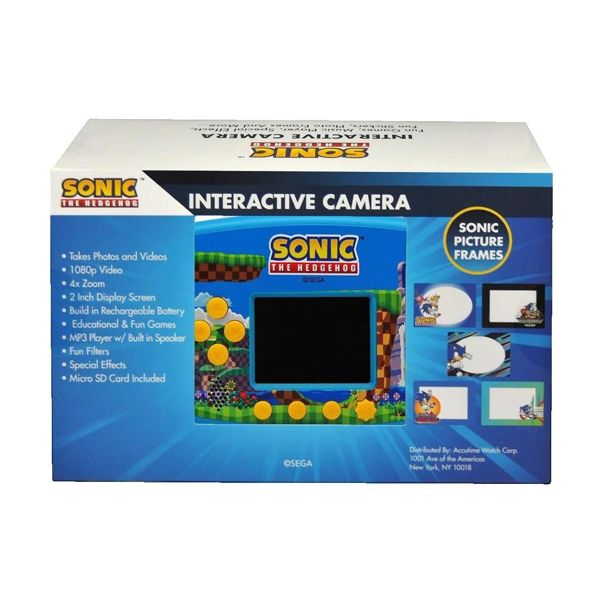 KRUPS Appareil photo enfant Krups Caméra Interactiva Sonic The Hedgehog bleu