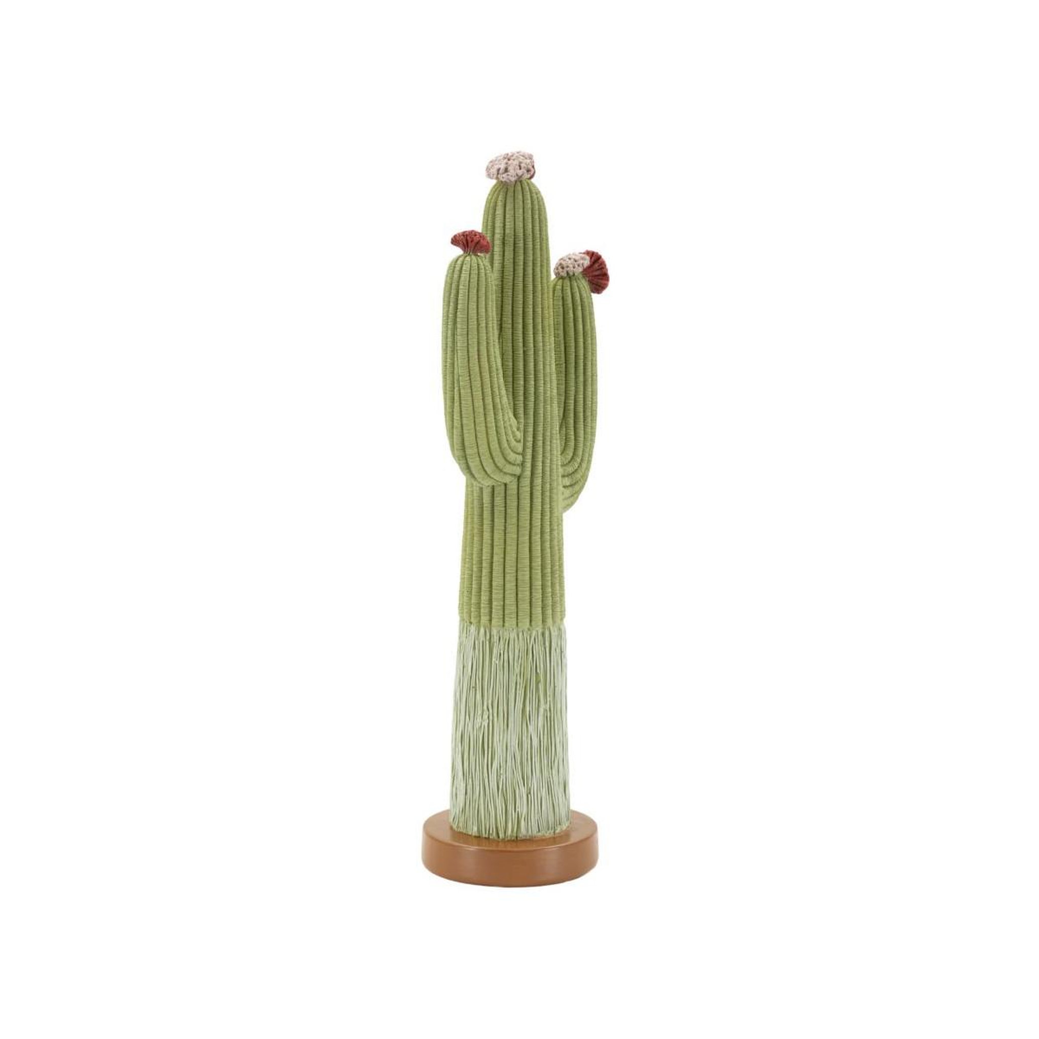 Voir la diapositive 2 : Paris Prix Cactus déco en résine  jeffery  45cm vert
