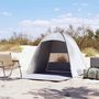 Voir la diapositive 3 : VIDAXL Tente de plage 3 personnes gris impermeable