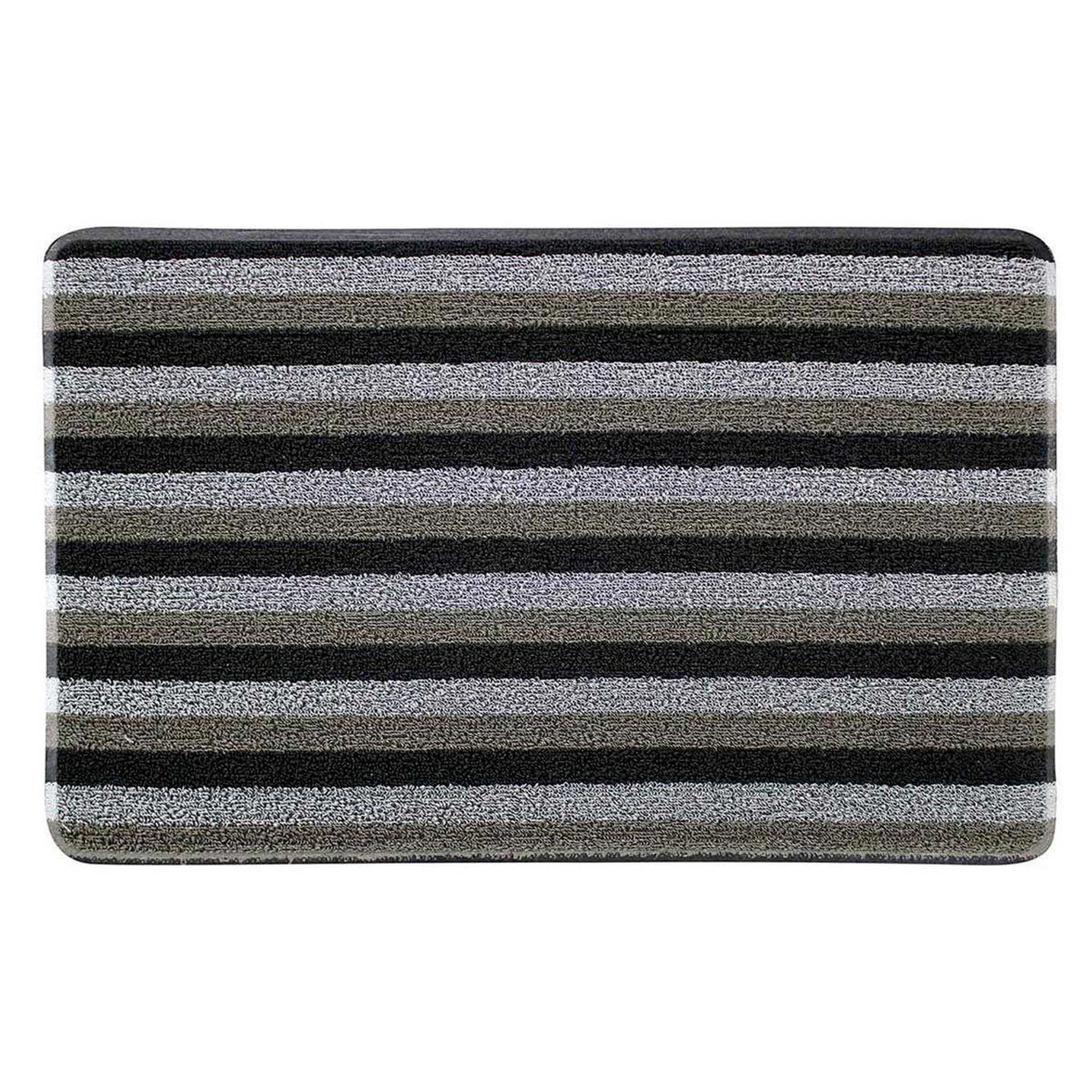 Douceur d'Intérieur Tapis Rectangle Déco  Marvin  45x75cm Gris