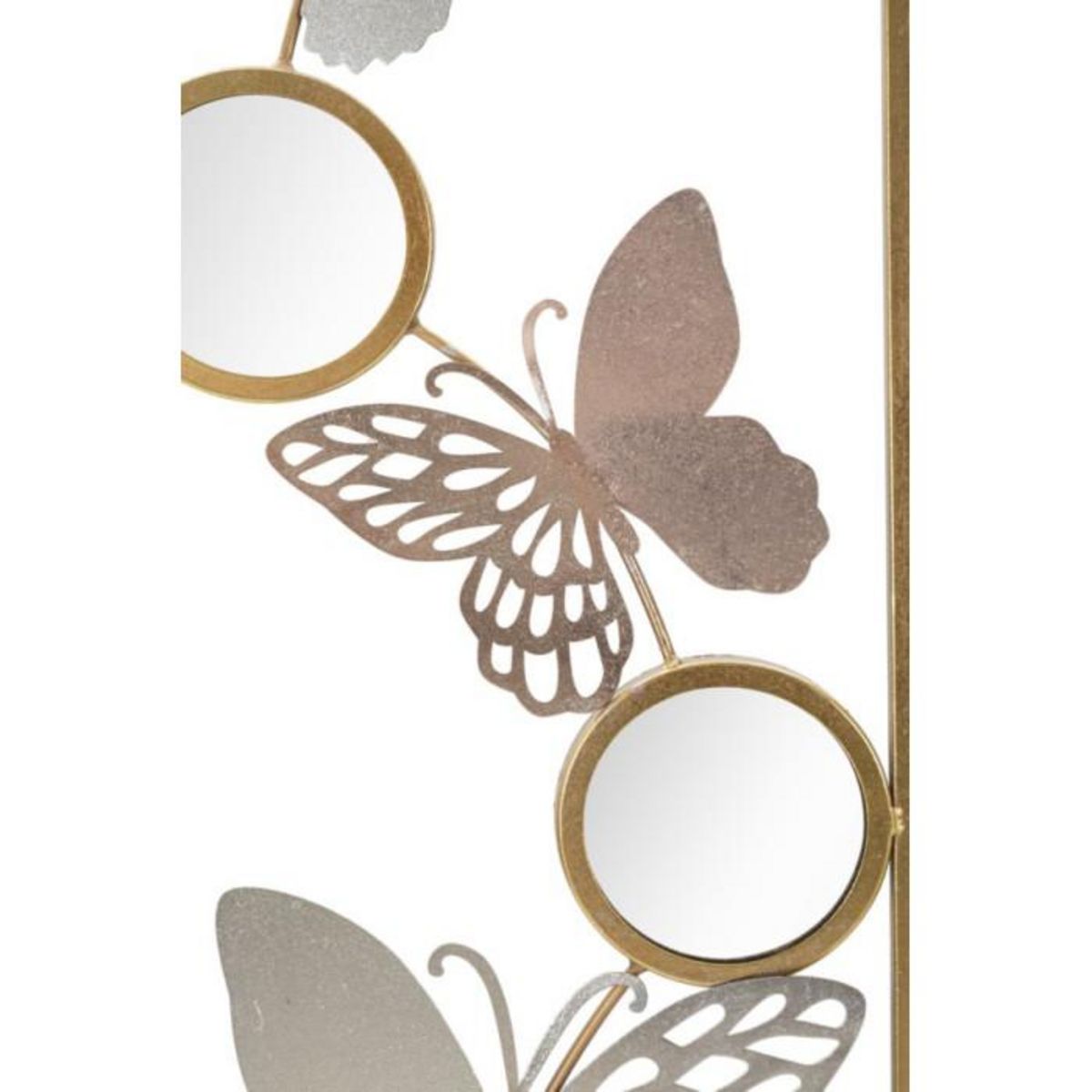 Paris Prix Décoration Murale Encadrée 3 Miroirs  Buttys  90cm Multicolore