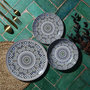 Voir la diapositive 3 : Paris Prix Lot de 6 Assiettes Plates  Sana  26cm Multicolore