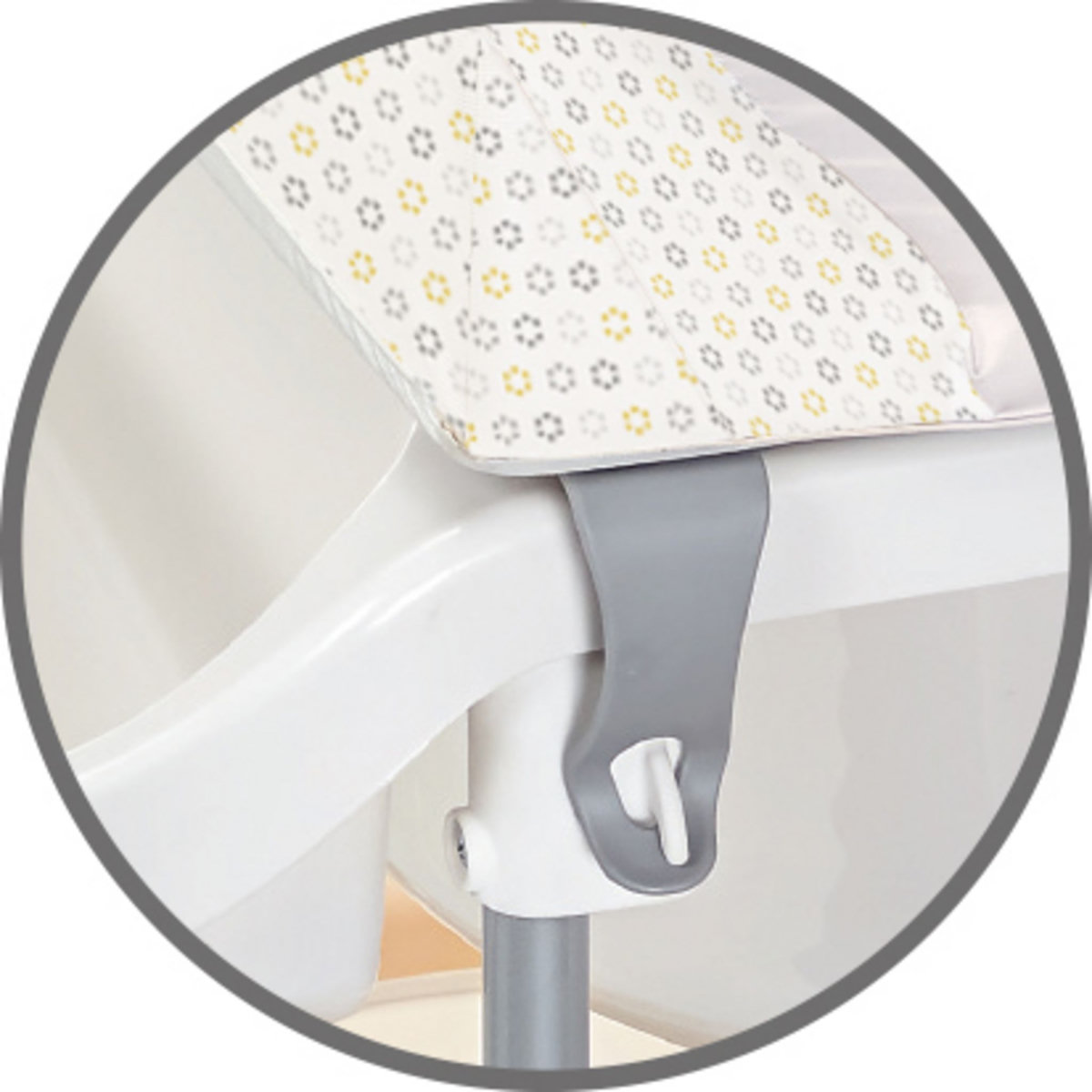 BREVI Table à langer avec baignoire Atlantis Liloo l'abeille