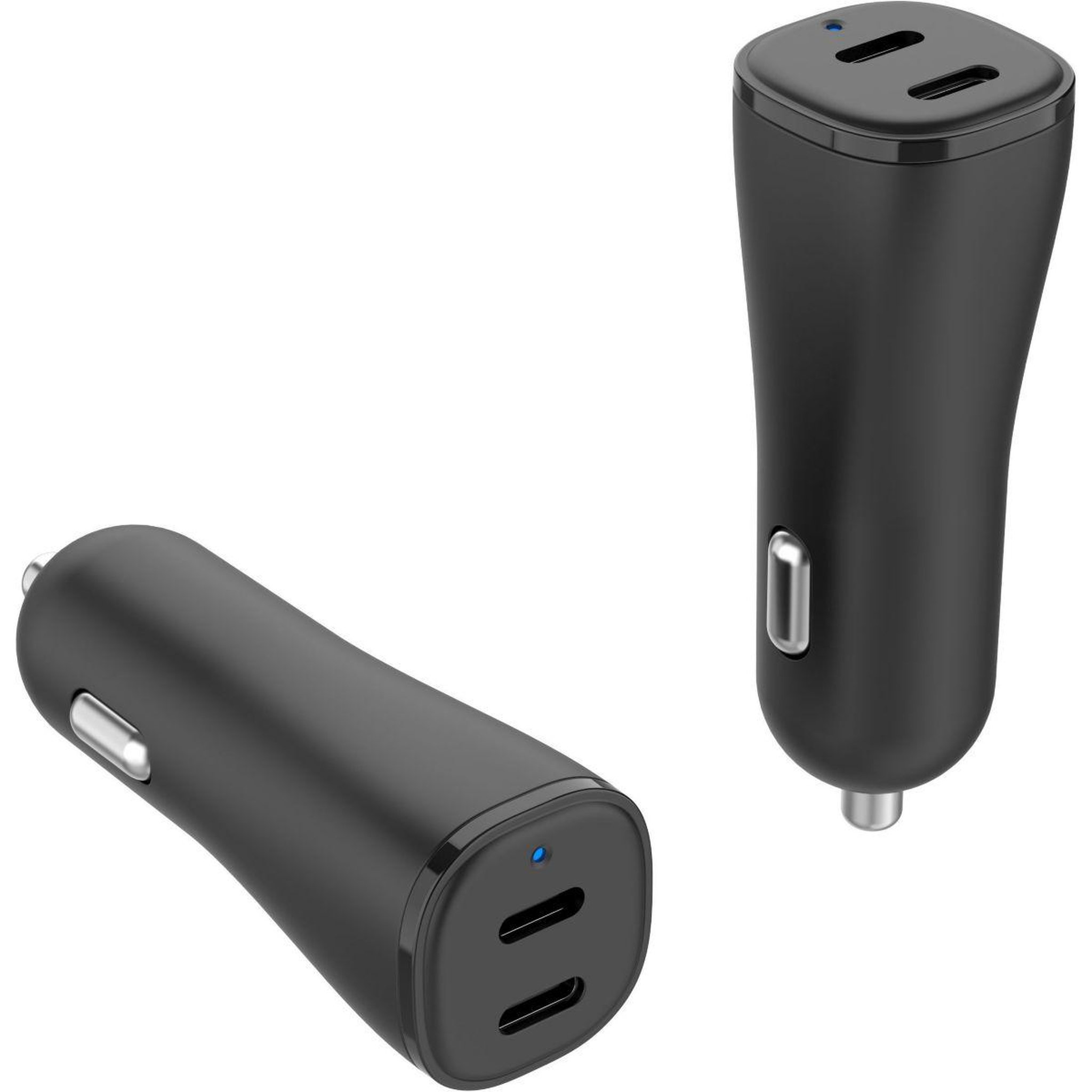 Voir la diapositive 2 : ESSENTIEL B Chargeur allume cigare 40w 2x usb-c noir