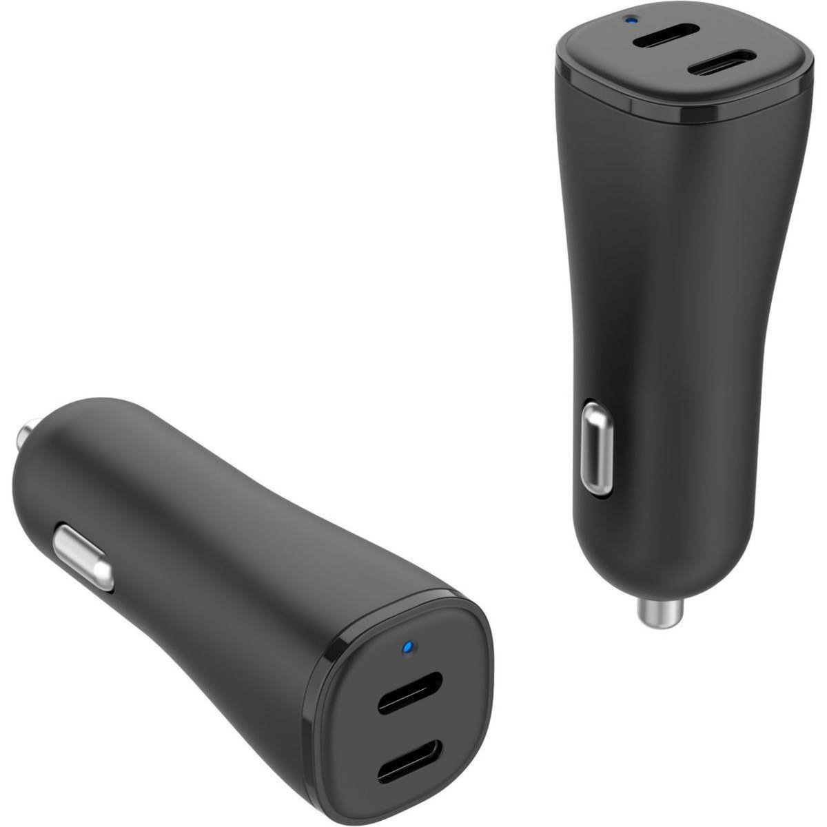 ESSENTIEL B Chargeur allume cigare 40W 2x USB-C noir
