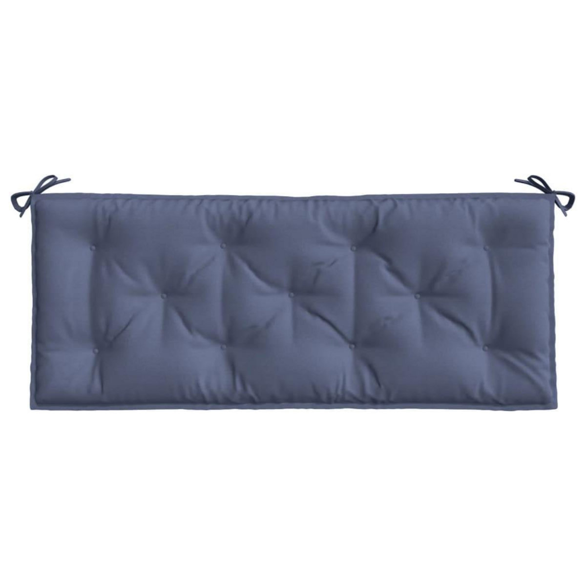 VIDAXL Coussin de banc de jardin bleu marine 120x50x7 cm tissu oxford