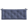 Voir la diapositive 2 : VIDAXL Coussin de banc de jardin bleu marine 120x50x7 cm tissu oxford
