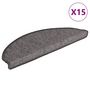 Voir la diapositive 2 : VIDAXL Tapis d'escalier auto-adhesifs 15 pcs Gris et beige 65x21x4 cm