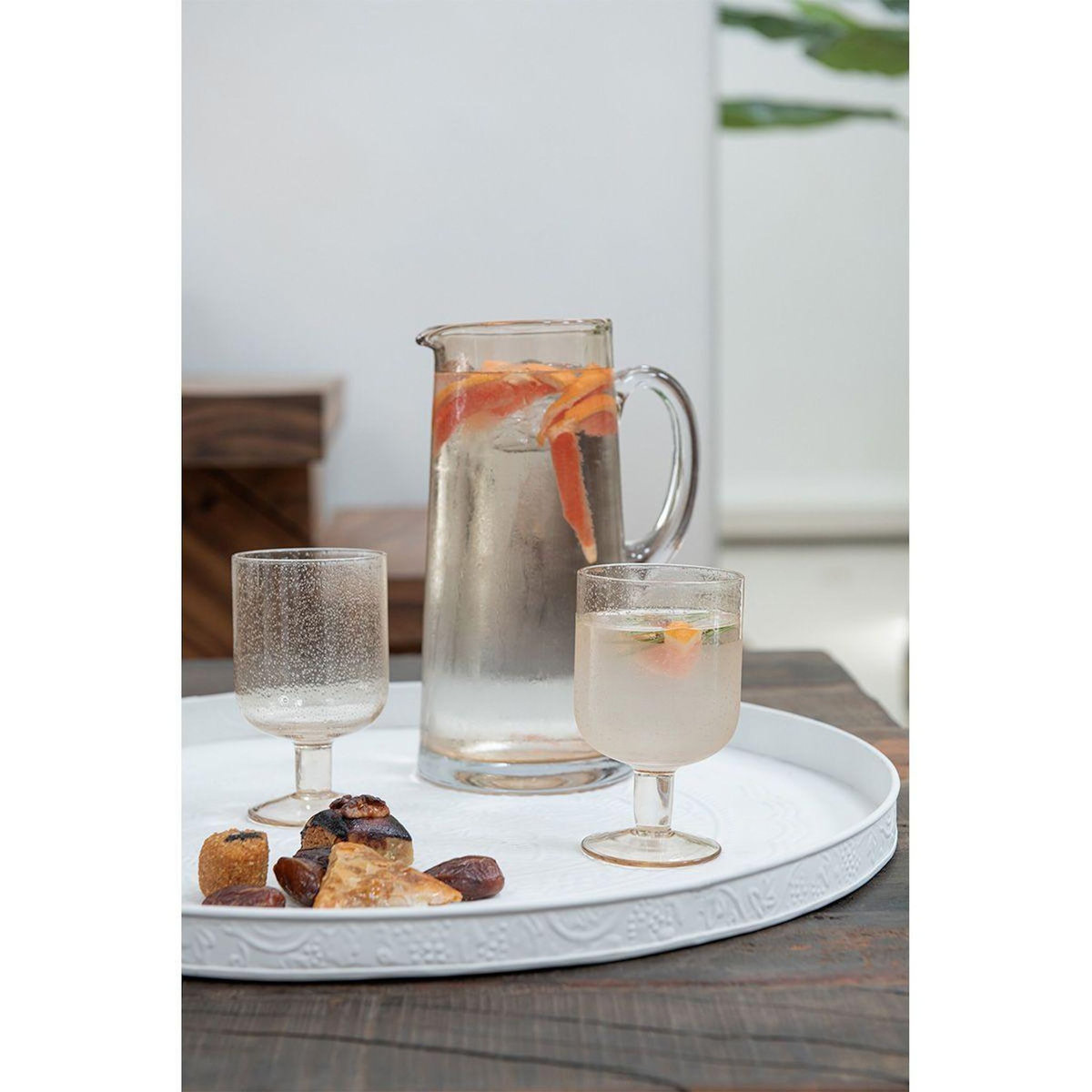 Paris Prix Plateau de Service Déco  Sévilla  60cm Blanc