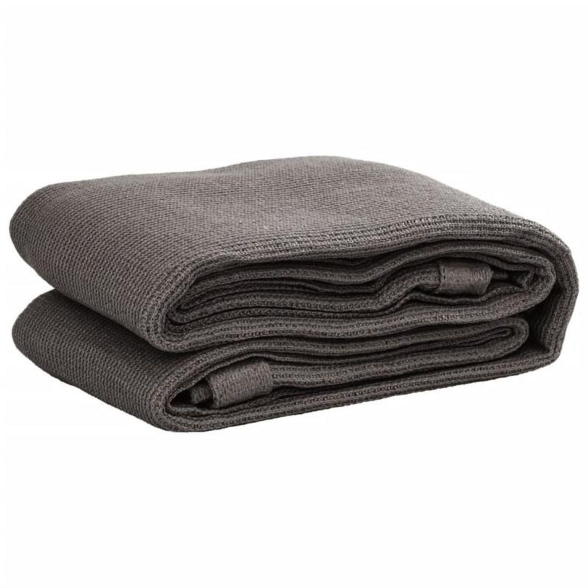 VIDAXL Tapis de tente 250 x 600 cm Anthracite