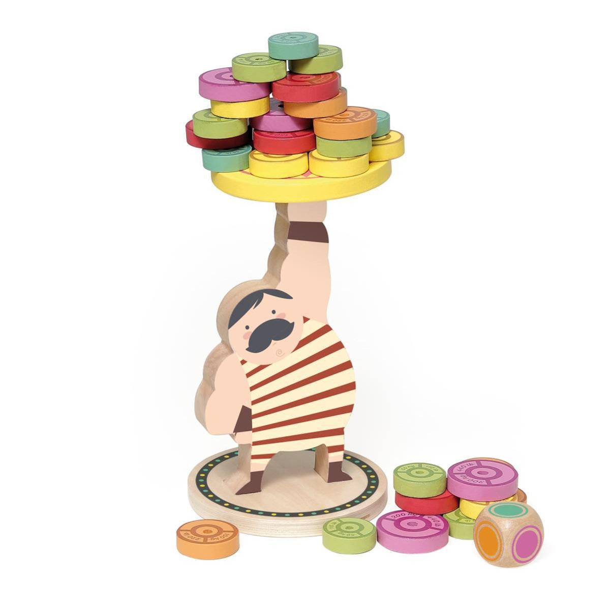 Vilac Gaston Biscotos - jeu d equilibre