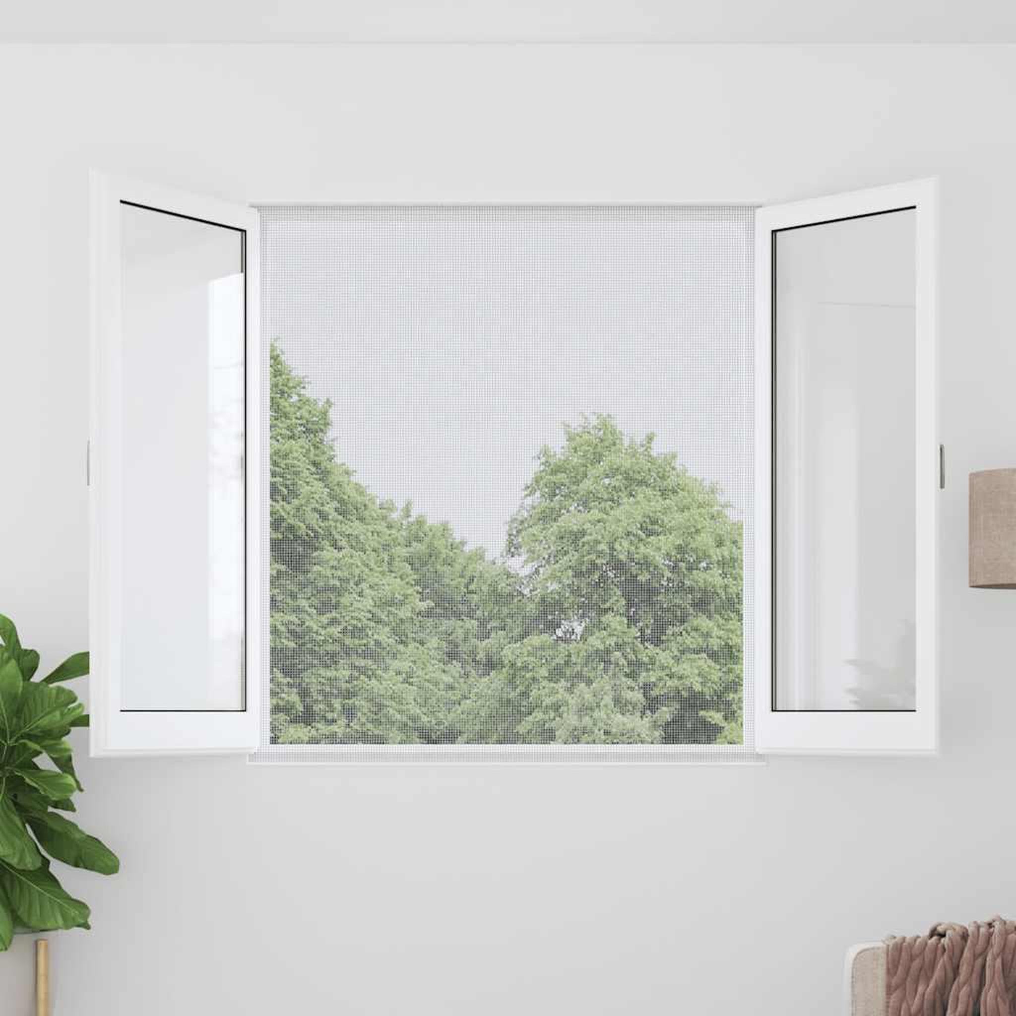 Voir la diapositive 2 : VIDAXL Moustiquaire en maille d'aluminium 100x500 cm argente
