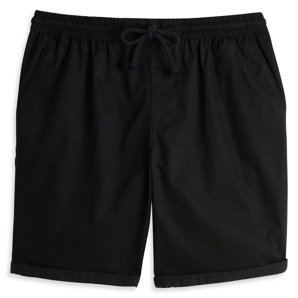 INEXTENSO Bermuda noir en coton homme