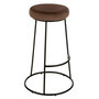 Voir la diapositive 3 : Paris Prix Galette de Chaise Ronde  Assise  34cm Marron