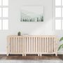 Voir la diapositive 3 : VIDAXL Cache-radiateur 210x21x85 cm Bois massif de pin