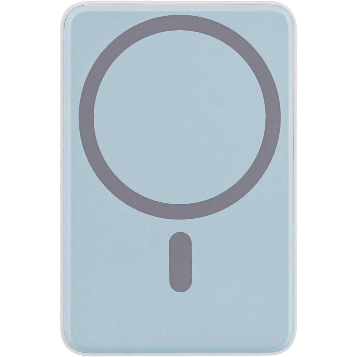 TNB Batterie externe 5000 mAh MagSafe bleu