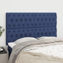 Voir la diapositive 1 : VIDAXL Tetes de lit 4 pcs Bleu 72x7x78/88 cm Tissu