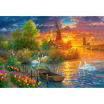 Castorland Puzzle 1000 pièces : Idylle hollandaise