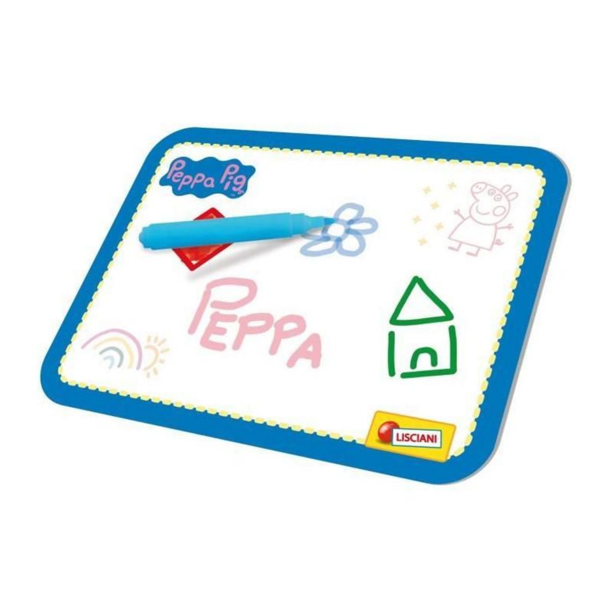 LISCIANI GIOCHI Bureau d'activités avec 10 jeux - Peppa Pig Super desk - Edu games - LISCIANI