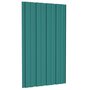 Voir la diapositive 4 : VIDAXL Panneaux de toiture 36 pcs Acier galvanise Vert 80x45 cm