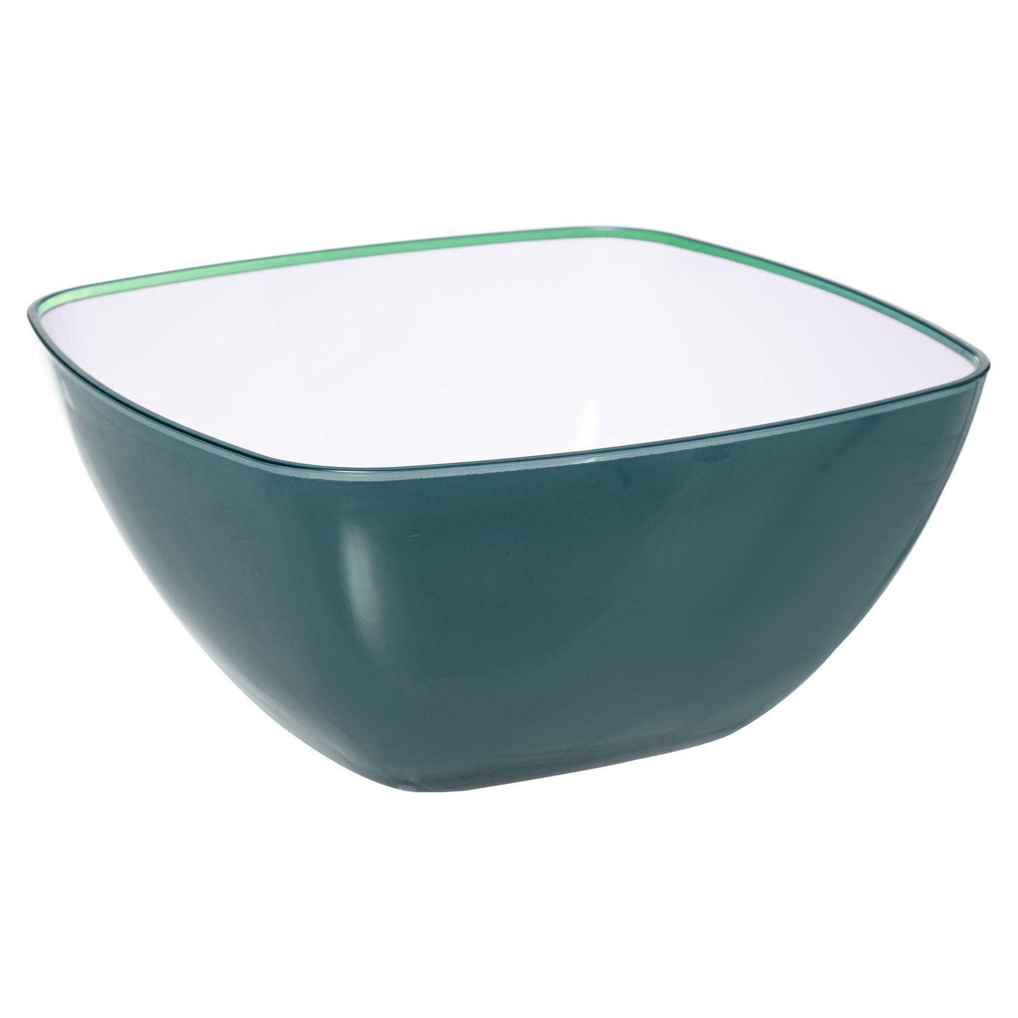 Saladier plastique 25 cm bleu