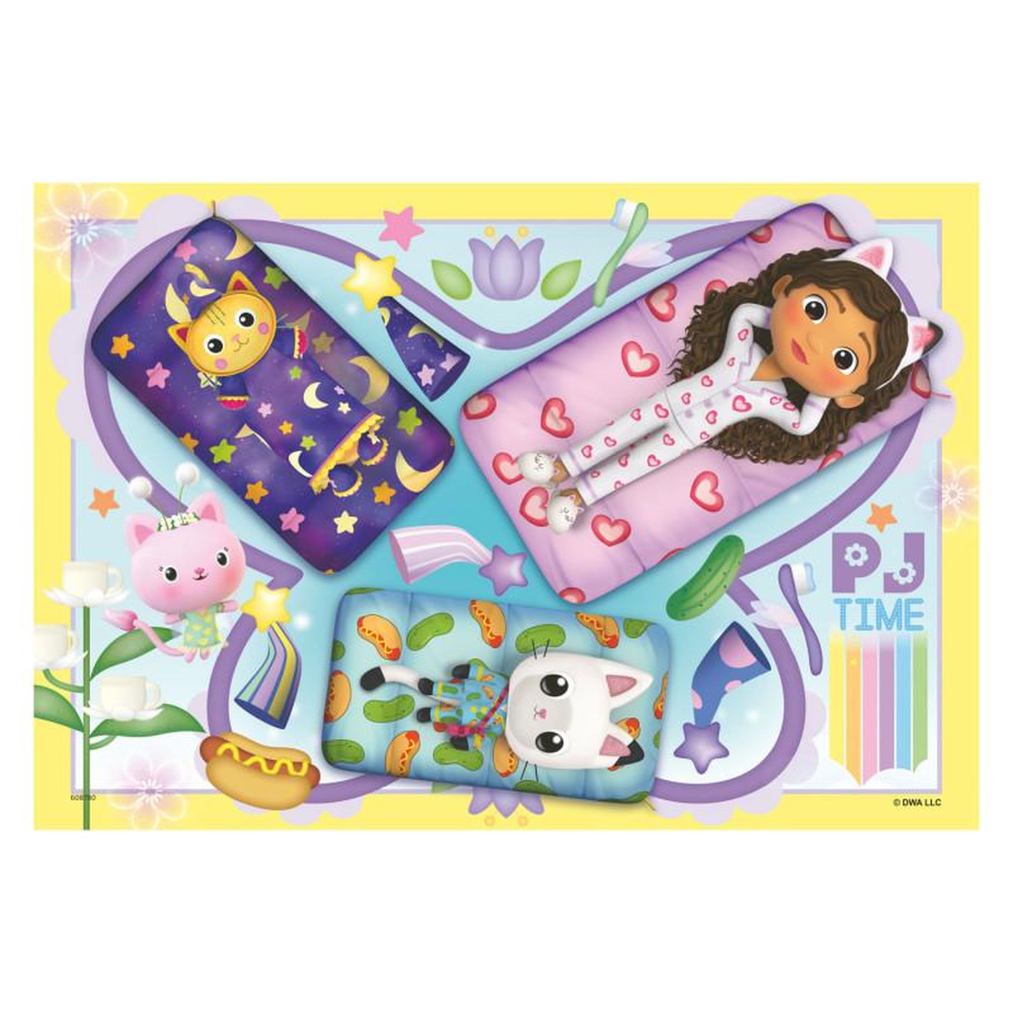 Voir la diapositive 2 : RAVENSBURGER 2X12 P Gabby's Doll house