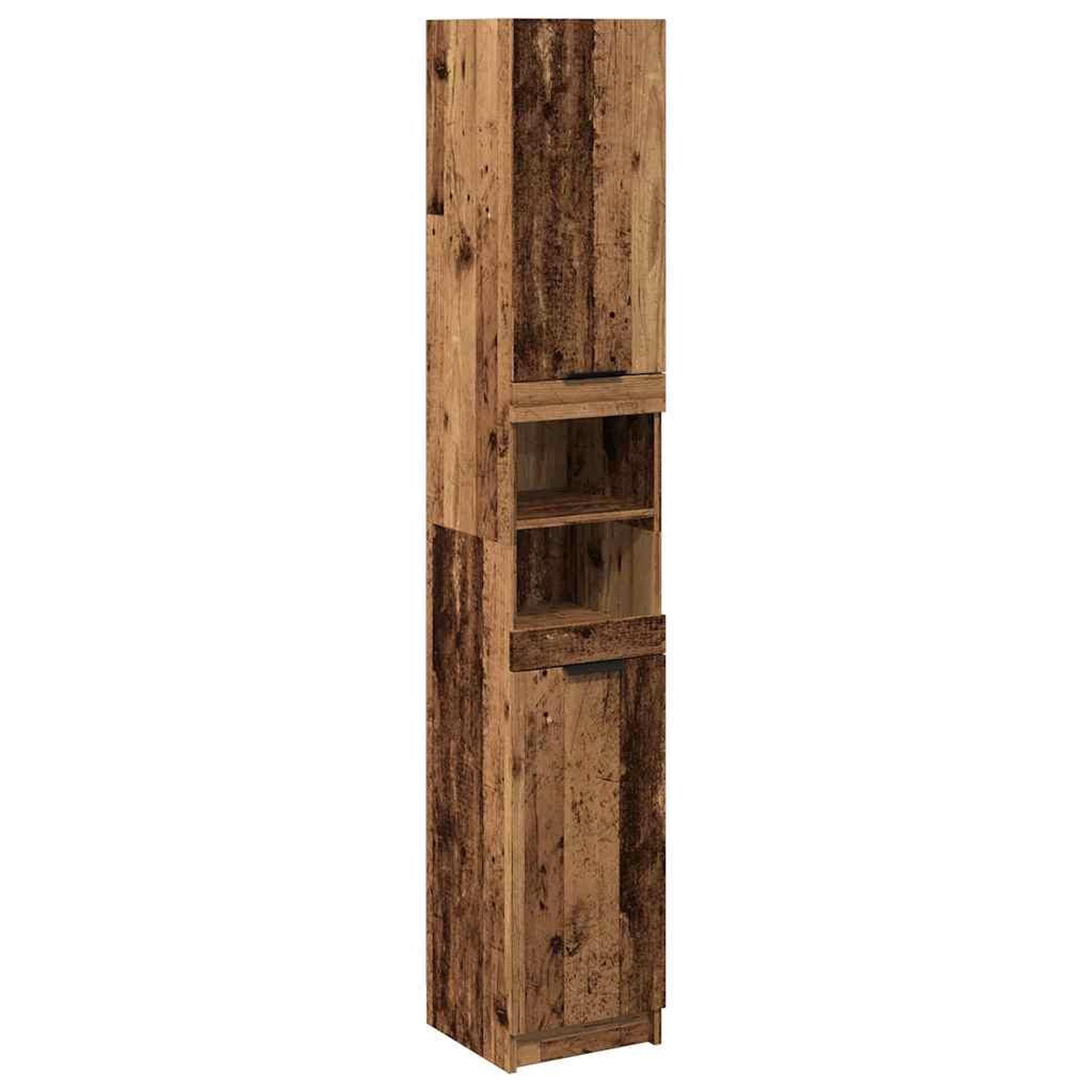 Voir la diapositive 2 : VIDAXL Armoire de salle de bain vieux bois bois d'ingenierie