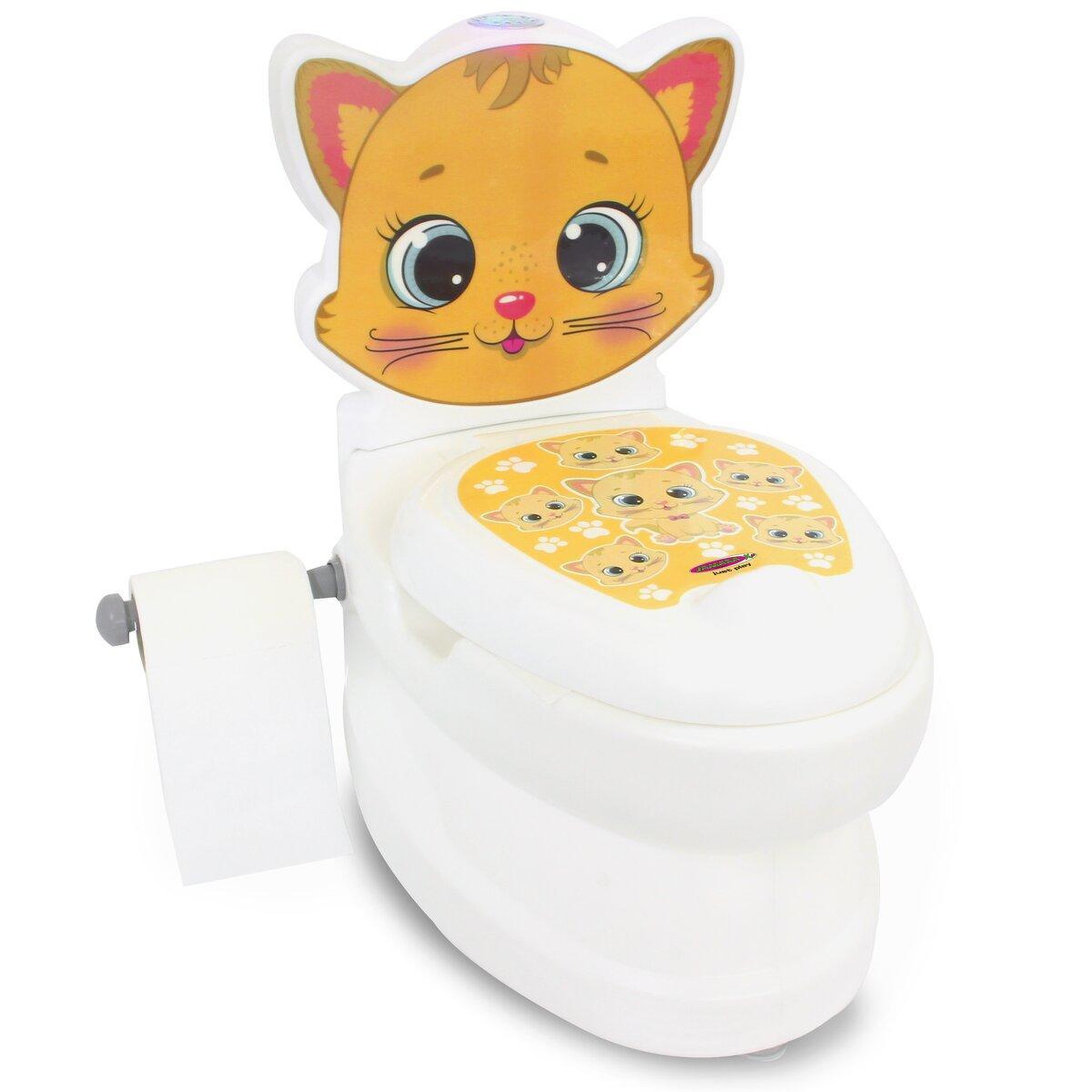 Voir la diapositive 1 : Jamara My small Toilet - motif chat