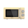 Voir la diapositive 1 : CECOTEC Micro-ondes Cecotec ProClean 3010 Retro 700W 20L Jaune