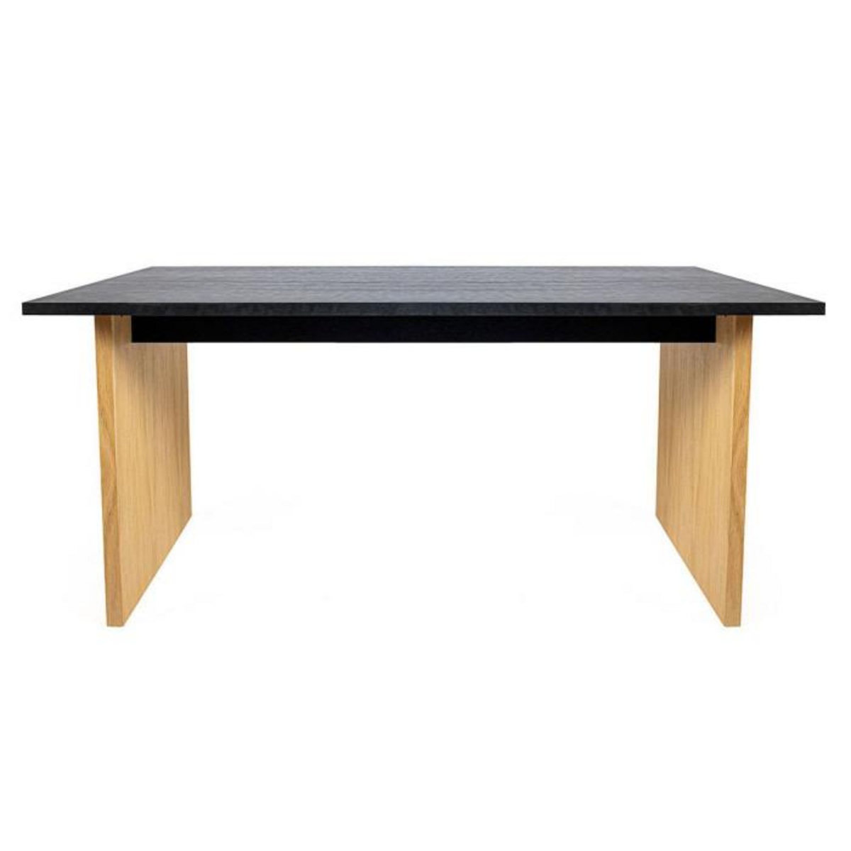 Paris Prix Table à Manger Design en Bois  Stripe  160cm Noir