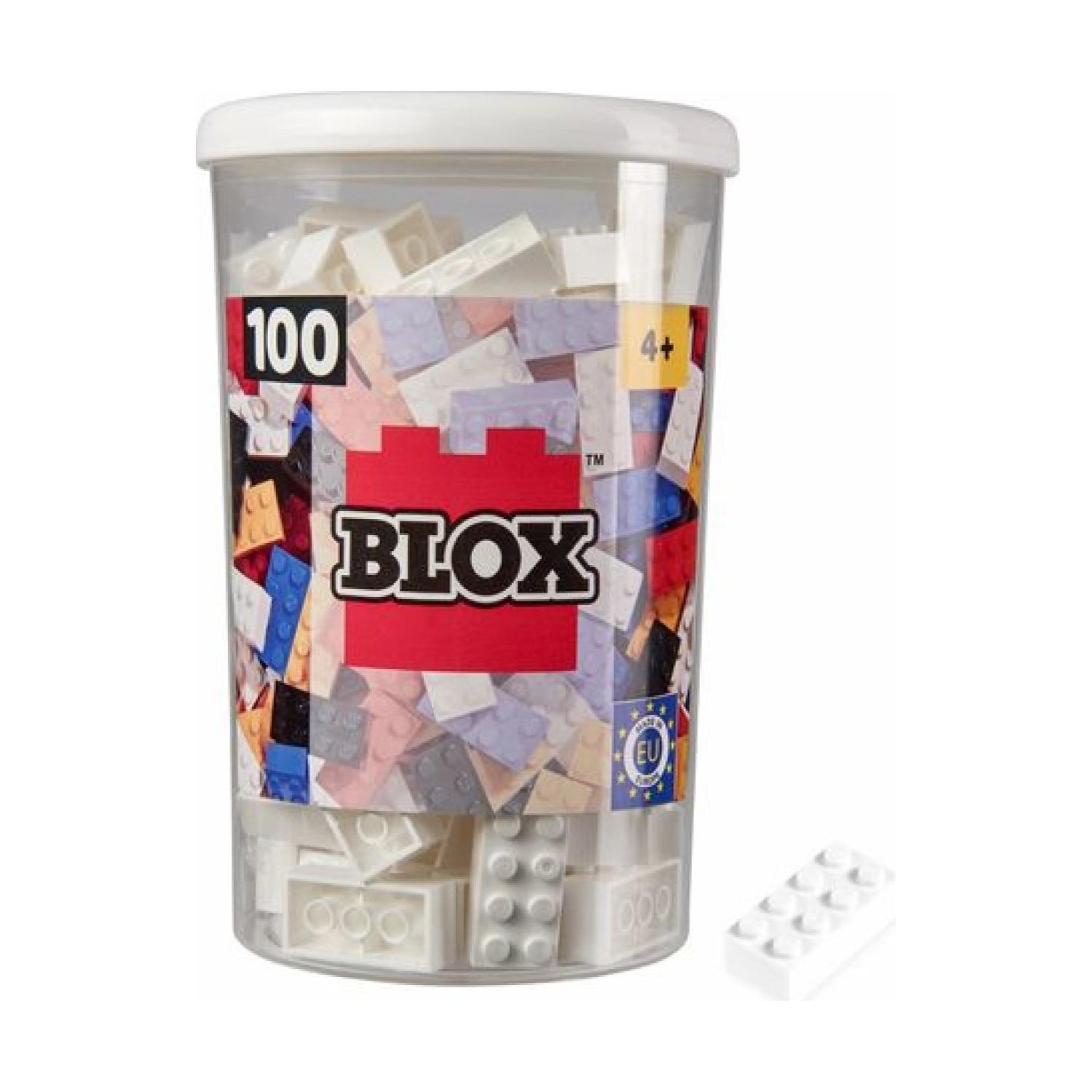 Androni Giocattoli Briques Blox 100 pièces blanches