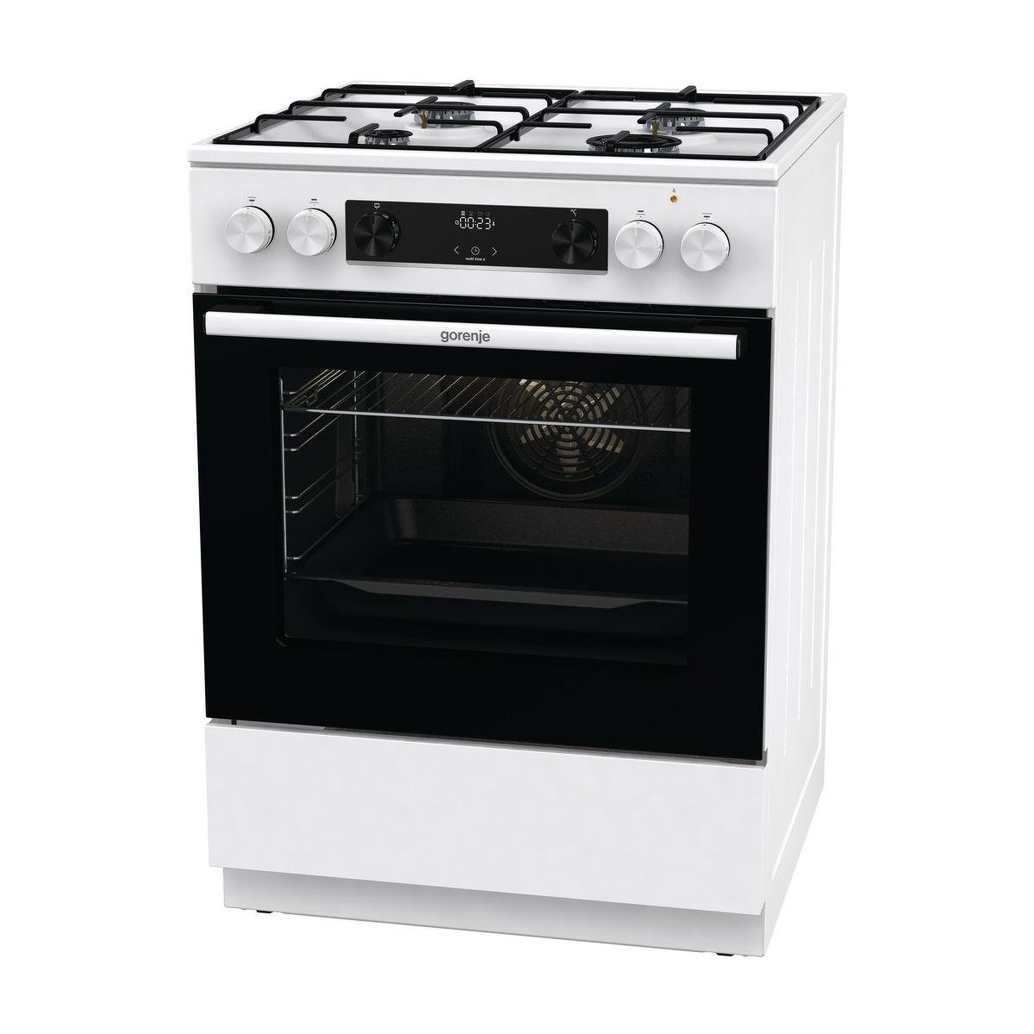 Voir la diapositive 3 : GORENJE Cuisinière gaz gks6c70wj