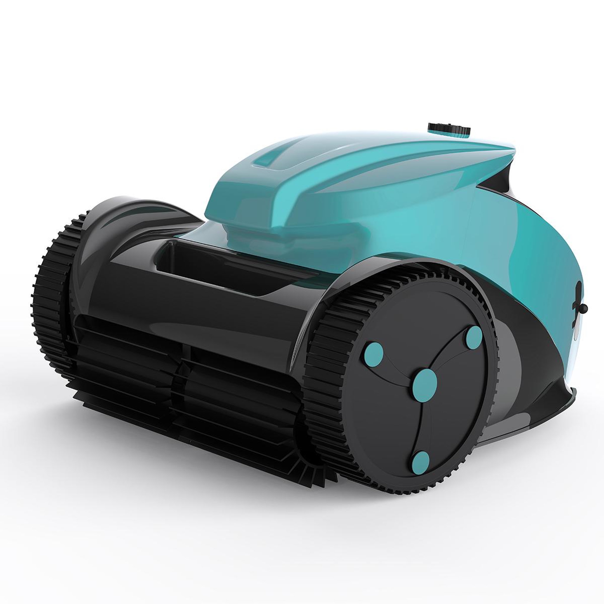 Voir la diapositive 2 : POOLSTYLE Robot electrique de piscine sans fil fond, parois et ligne d'eau - psl-200-0007