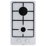 Glem Domino 2 feux gaz 30cm blanc - gt32wh