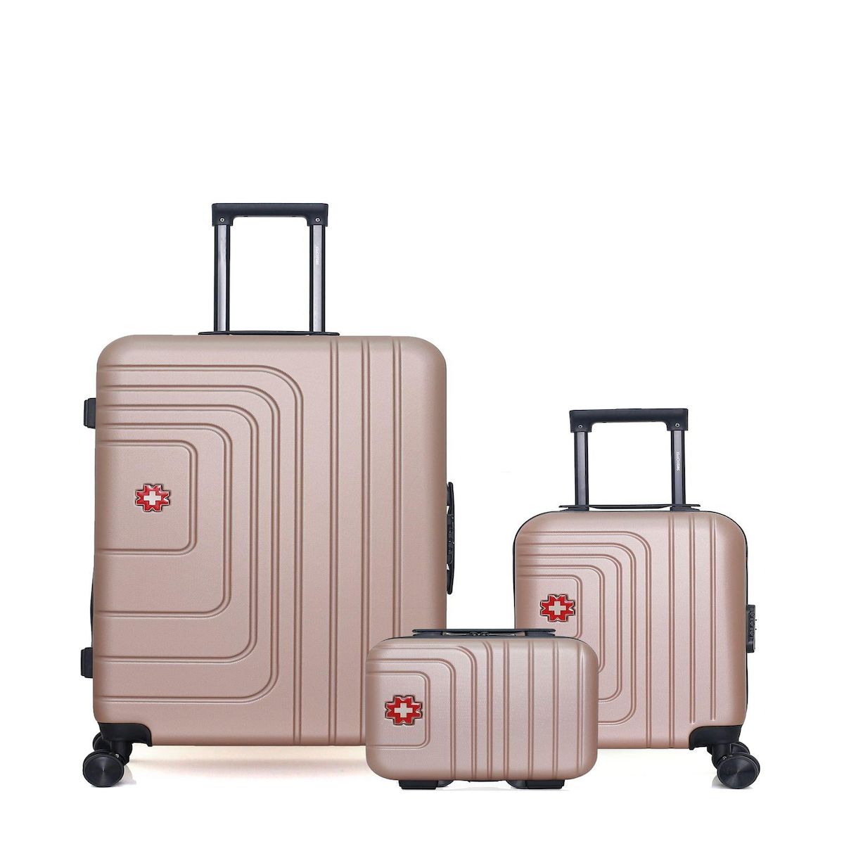 SWISS KOPPER SWISS KOPPER - LOT DE 3 - Valises grand format, cabine XXS et vanity RUTI