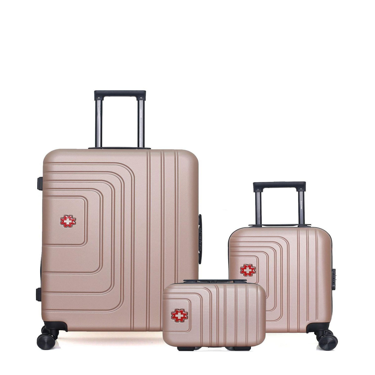 SWISS KOPPER SWISS KOPPER - LOT DE 3 - Valises grand format, cabine XXS et vanity RUTI
