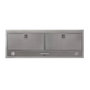 Voir la diapositive 1 : Novy Hotte décorative murale 90cm 700 m3/h inox - 829