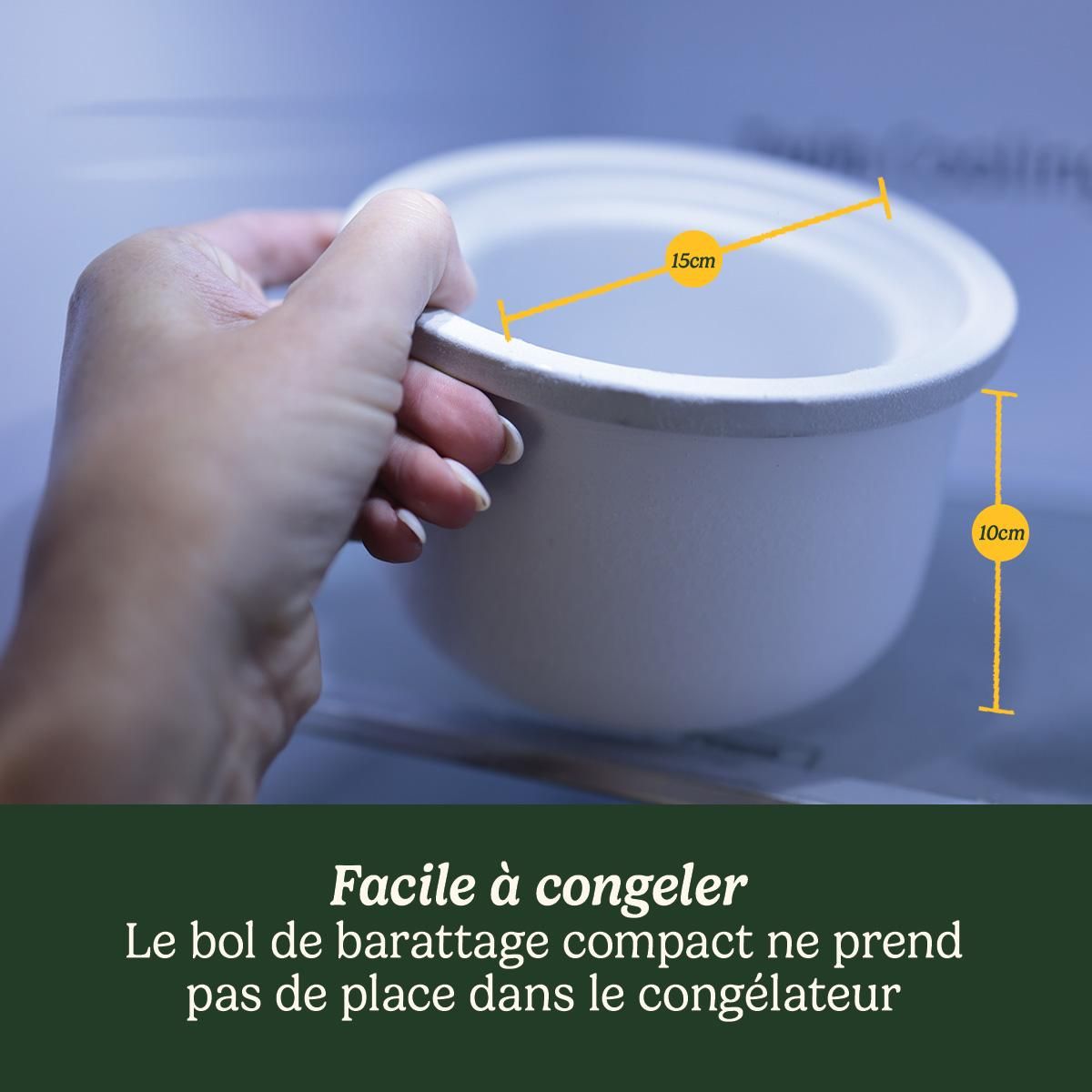 Cuisinart Sorbetière 475ml blanc - icem10e