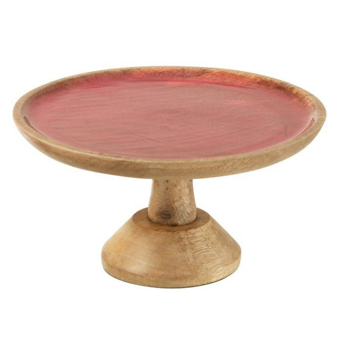 Paris Prix Présentoir à Gâteaux en Bois  Freddy  25cm Rose