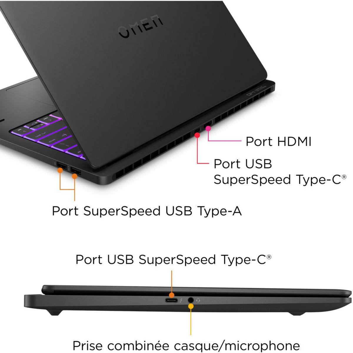 HP PC Gamer Omen Transcend 14-fb0131nf EVO