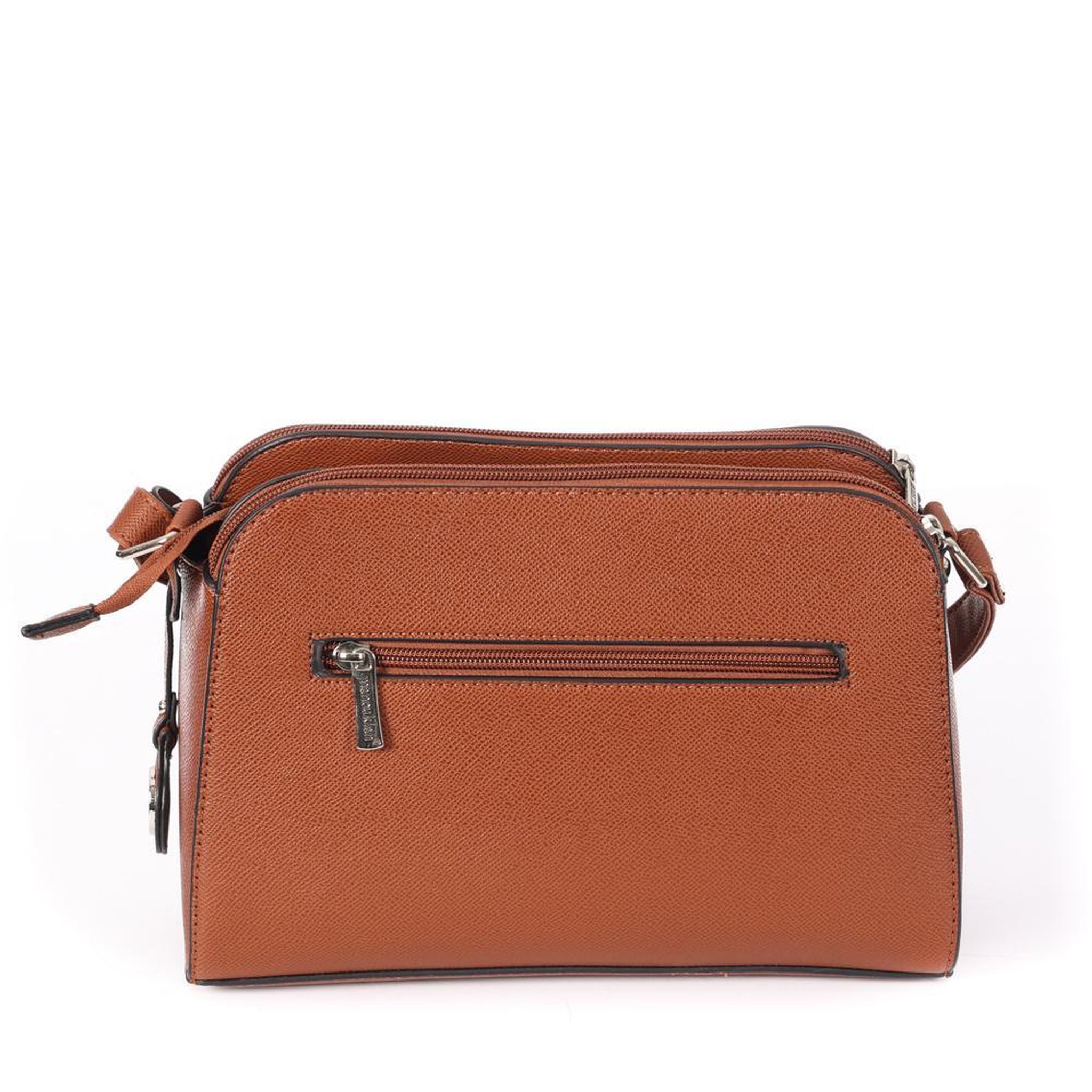Voir la diapositive 2 : MANOUKIAN Sac à Bandoulière Camel Femme Manoukian OLIVIA