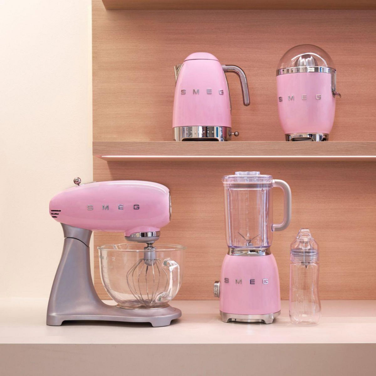 SMEG Presse-agrumes CJF11PKEU Rose