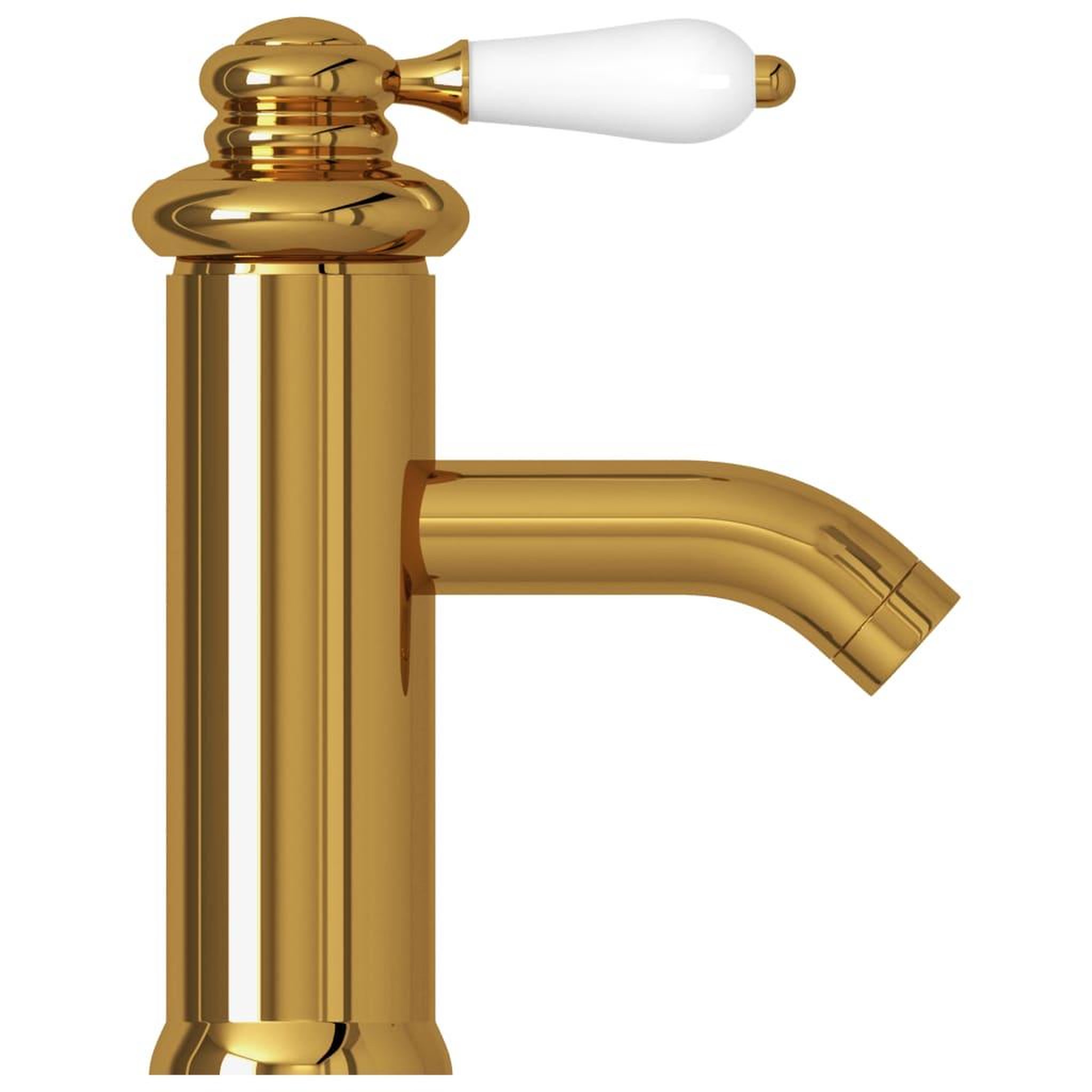 Voir la diapositive 4 : VIDAXL Robinet de lavabo de salle de bain dore 130x180 mm