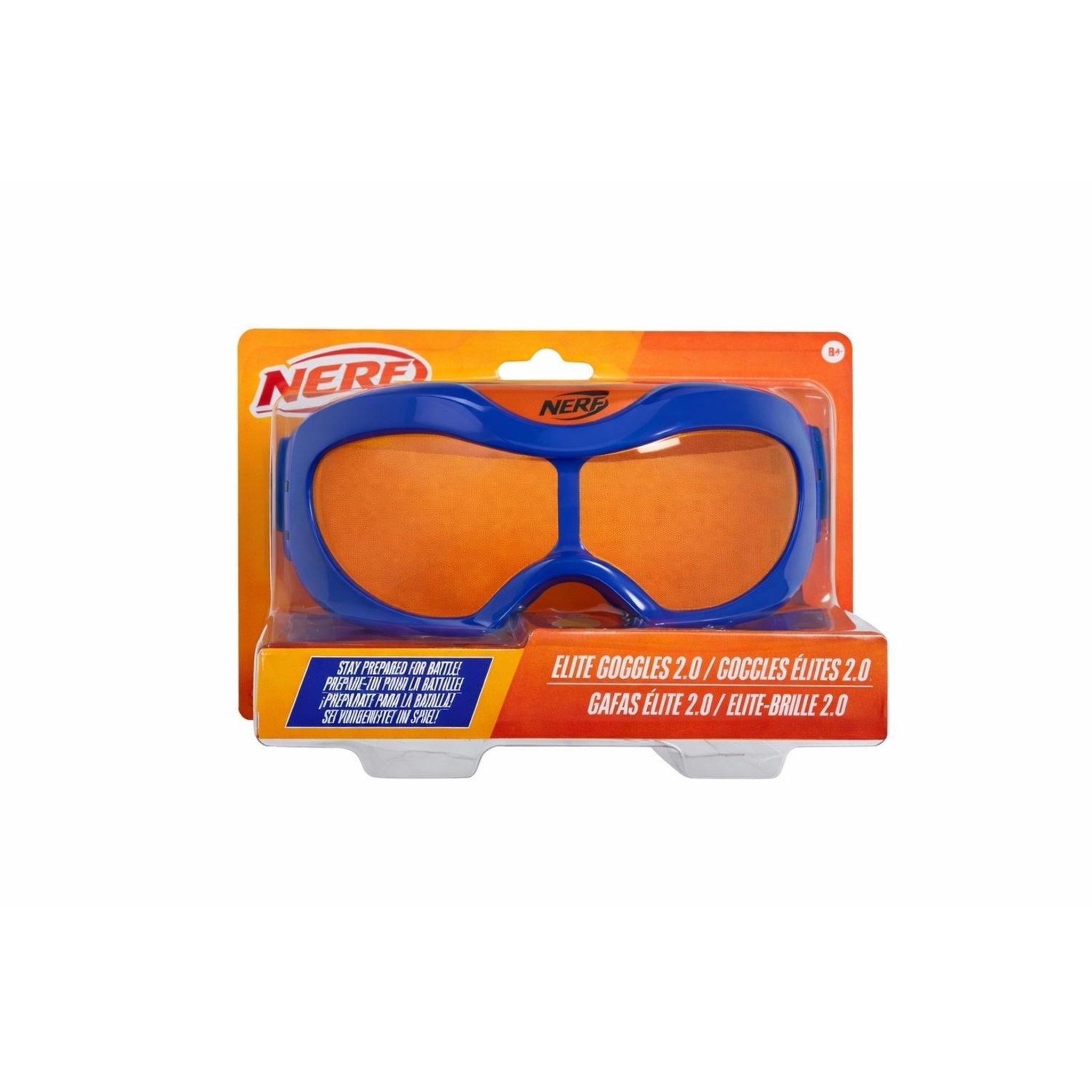 Voir la diapositive 2 : JAZWARES Paire de lunettes NERF Elite 2.0