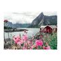 Voir la diapositive 1 : RAVENSBURGER Ravensburger-Puzzle 1000p-Reine, Lofoten, Norvege (Highlights)-Adultes & enfants-Des 14 ans-Puzzle de qualité supérieure-12000