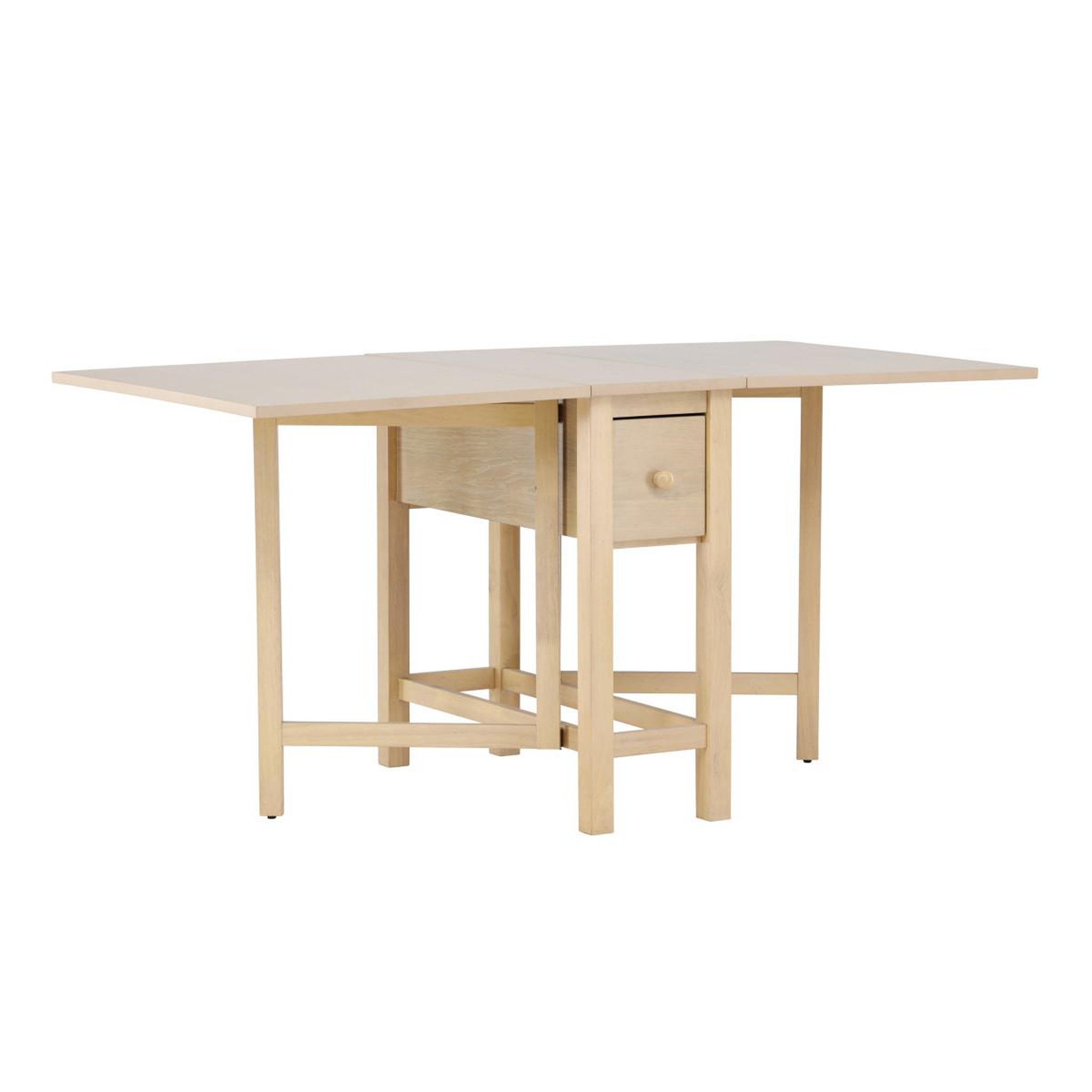 Voir la diapositive 3 : Paris Prix Table à manger extensible  edward  80-150cm naturel