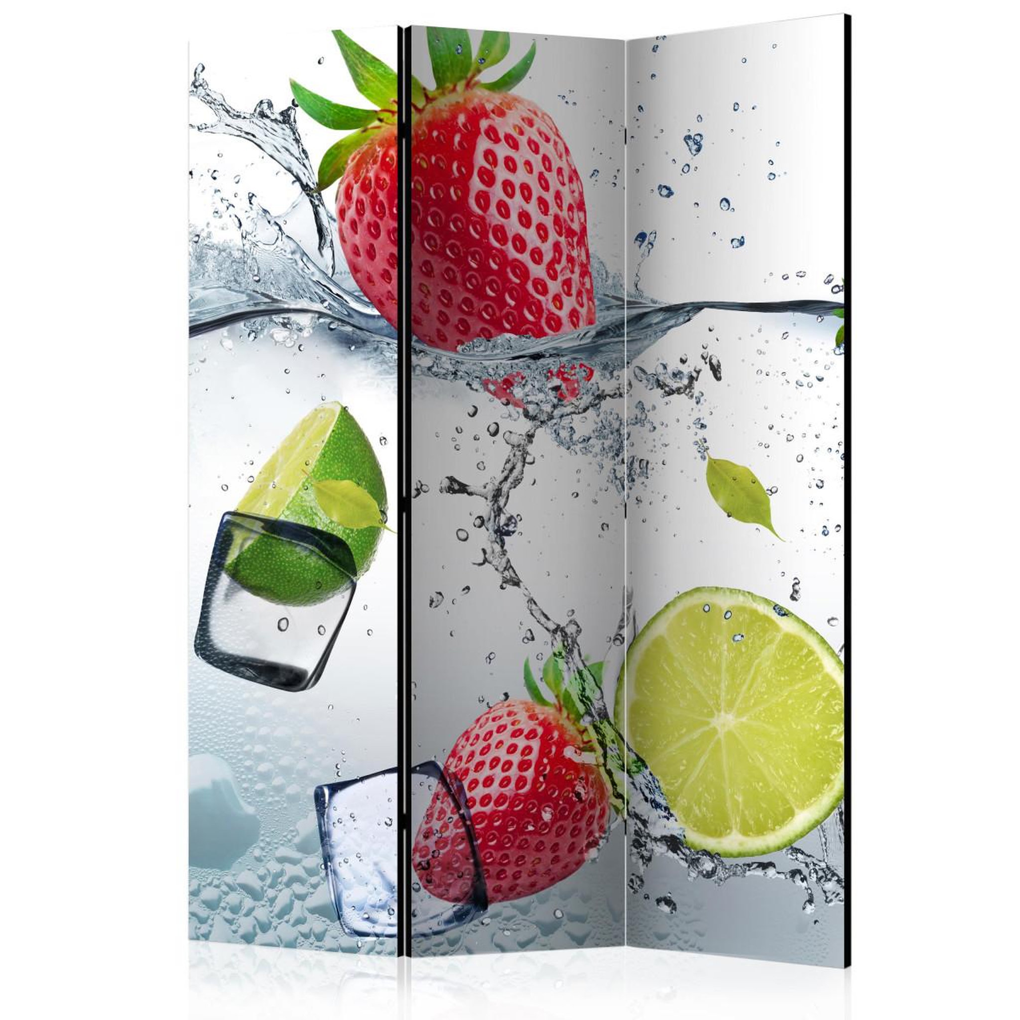 Paris Prix Paravent 3 volets  fruit cocktail  135x172cm