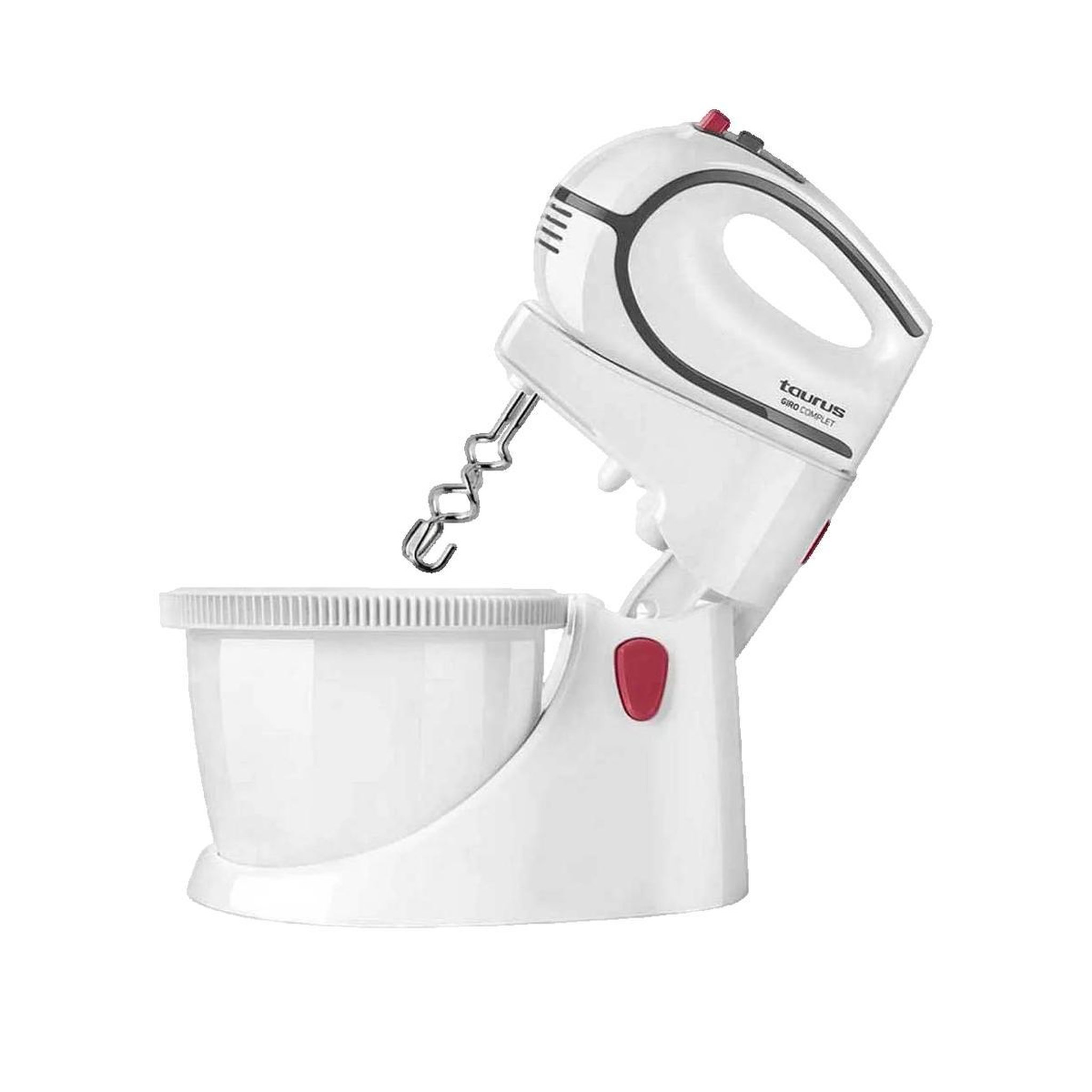 Voir la diapositive 2 : Taurus Batteur Taurus Giro Complet blanc 5 vitesses 500 W